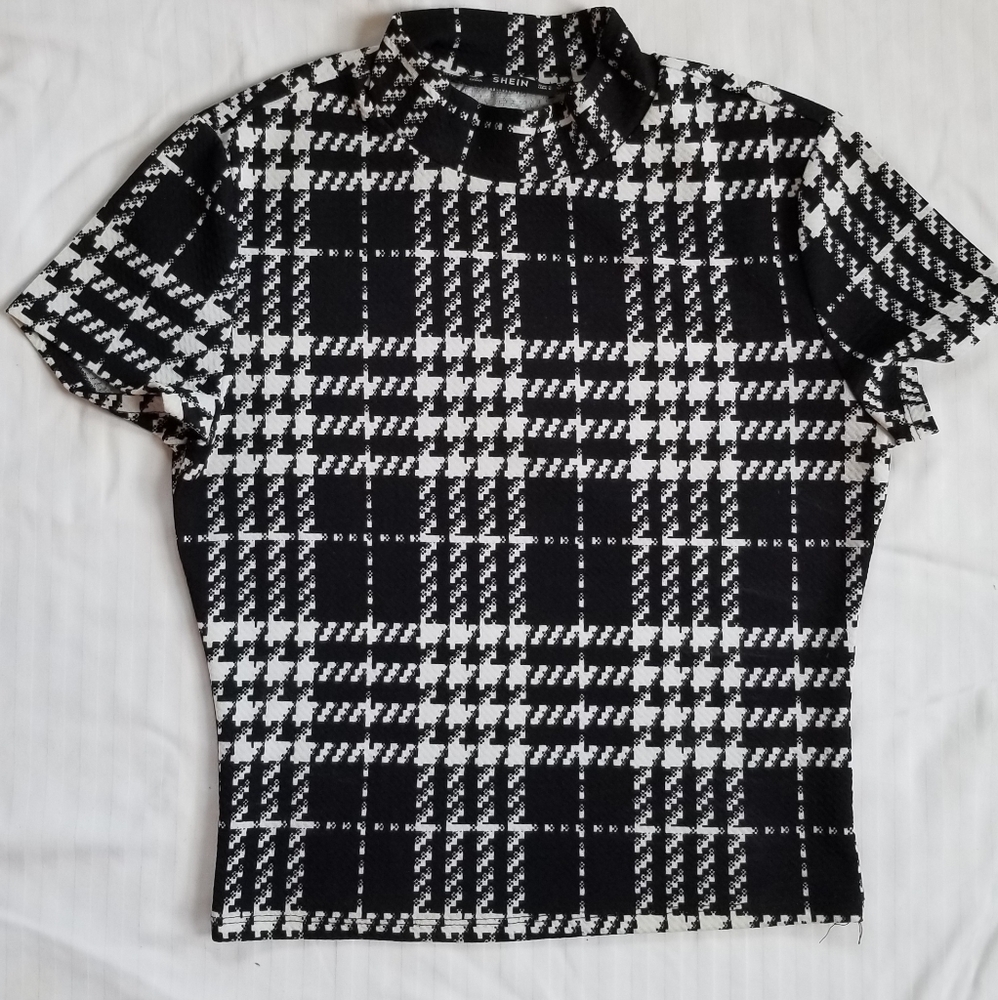 Mock Neck Trendy Top